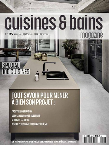 Cuisines & Bains Magazine - Décembre 2021 - Janvier 2022