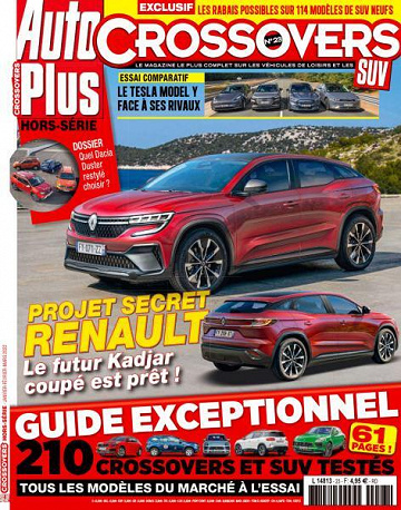 Auto Plus Hors-Série Crossovers - Janvier-Mars 2022