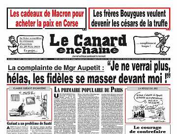 Le Canard enchaîné - 15 Decembre 2021