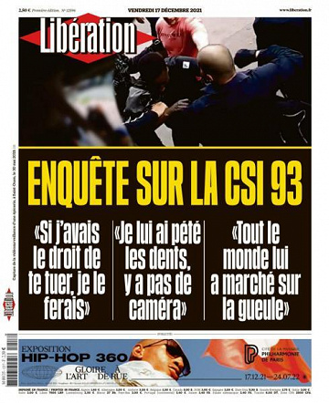 Libération du Vendredi 17 Décembre 2021