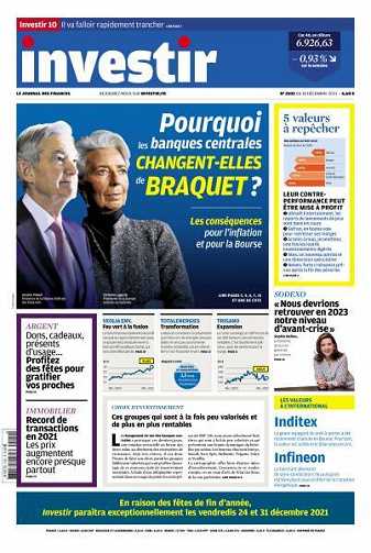 Investir - 18 Décembre 2021