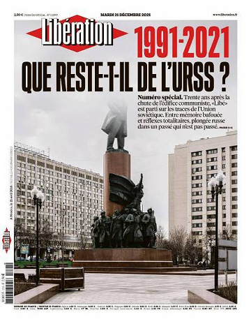Libération du Mardi 21 Décembre 2021