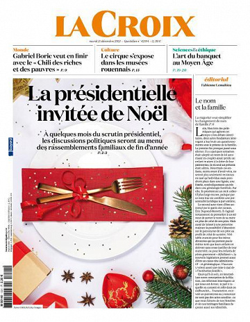 La Croix - 21 Décembre 2021