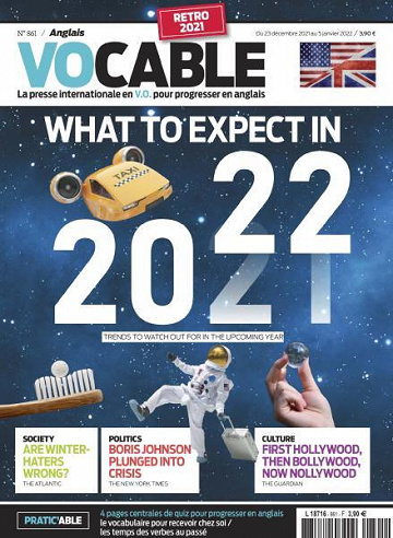 Vocable Anglais - 23 Décembre 2021