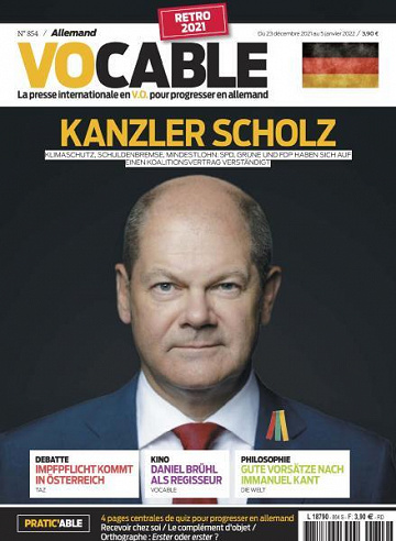 Vocable Allemand - 23 Décembre 2021