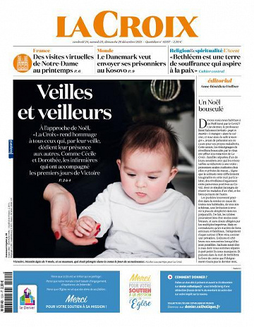 La Croix - 24 Décembre 2021