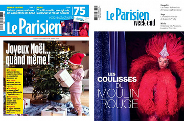 Pack Le Parisien + Le Parisien Week-End - 24 Décembre 2021