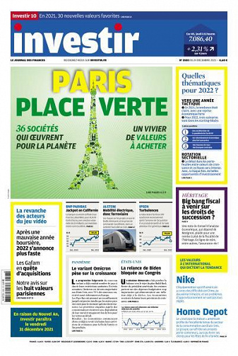 Investir - 24 Décembre 2021