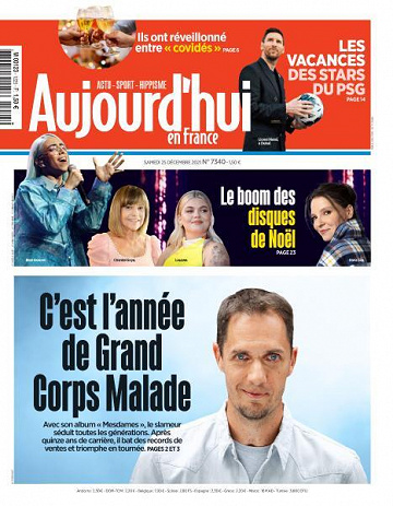 Aujourd’hui en France - 25 Décembre 2021