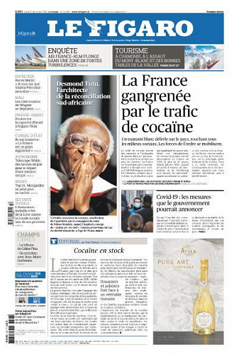 Le Figaro du Lundi 27 Décembre 2021