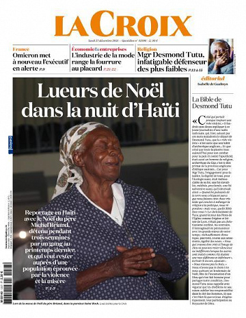 La Croix - 27 Décembre 2021