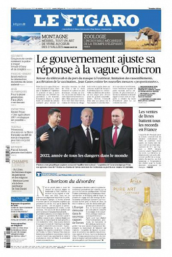 Le Figaro du Mardi 28 Décembre 2021
