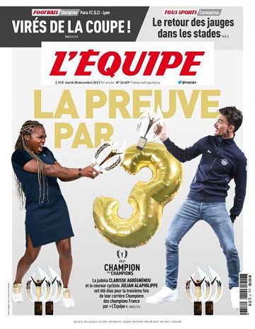 L’equipe du Mardi 28 Décembre 2021