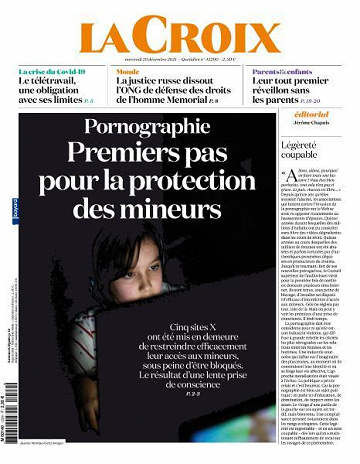 La Croix - 29 Décembre 2021