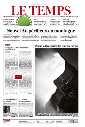 Le Temps - 29 Décembre 2021