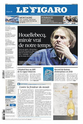 Le Figaro du Jeudi 30 Décembre 2021