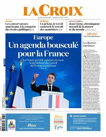 La Croix - 30 Décembre 2021