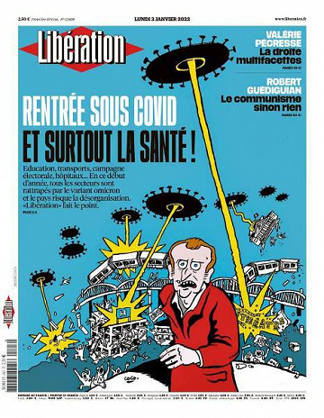 Libération du Lundi 3 Janvier 2022