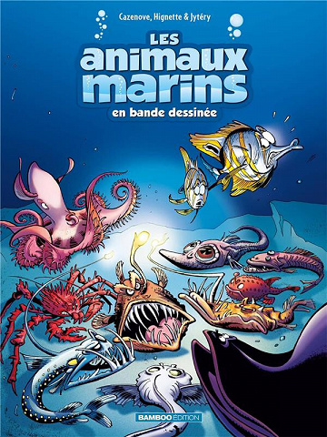 Les animaux marins en bande dessinée - Tome 06