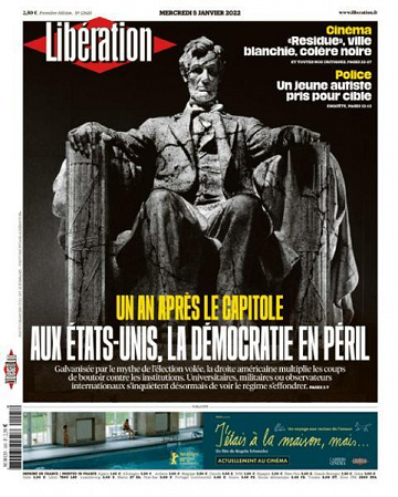 Libération du Mercredi 5 Janvier 2022