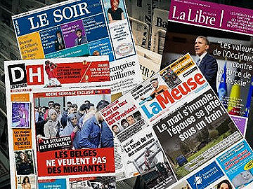 Pack Journaux Belges du 6 Janvier 2022