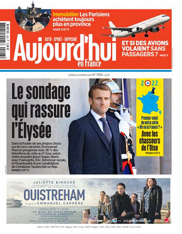 Aujourd’hui en France - 8 Janvier 2022