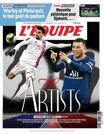L’equipe du Dimanche 9 Janvier 2022
