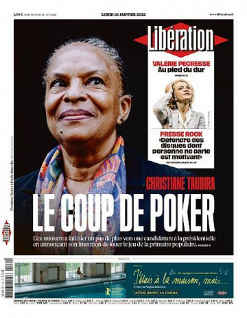 Libération du Lundi 10 Janvier 2022