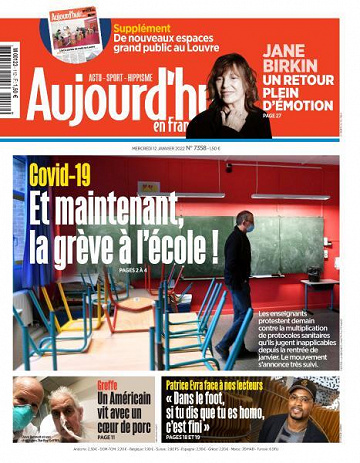 Aujourd’hui en France - 12 Janvier 2022