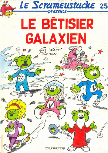 Le Scrameustache - Tome 25: Le bétisier galaxien
