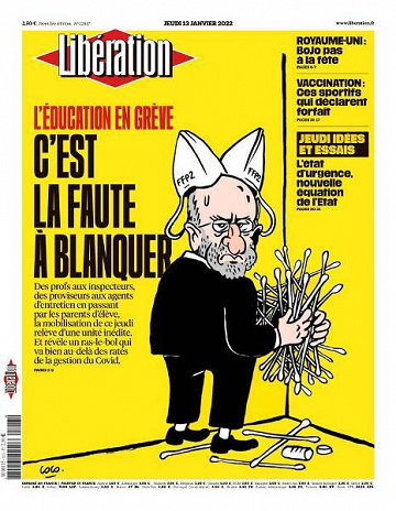 Libération du Jeudi 13 Janvier 2022