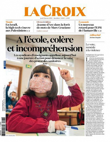 La Croix - 13 Janvier 2022
