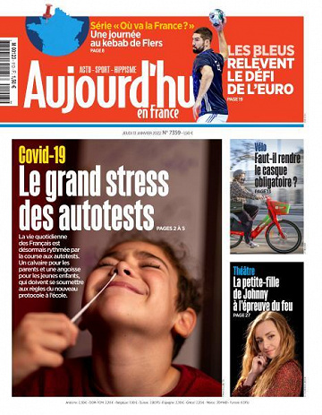 Aujourd’hui en France - 13 Janvier 2022