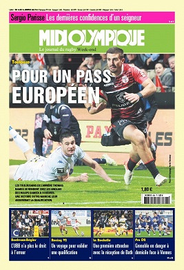 Midi Olympique vert du vendredi 14 janvier 2022