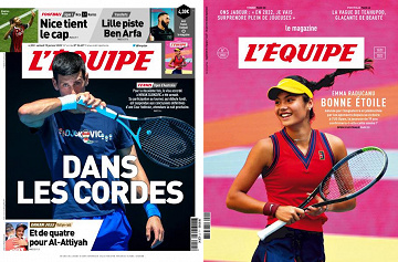 Pack L’Equipe + L’Equipe Magazine - Samedi 15 Janvier 2022