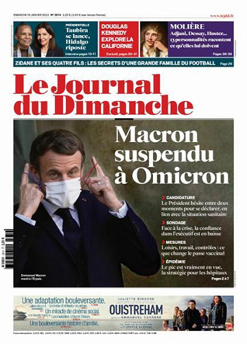 Le Journal du Dimanche - 16 Janvier 2022