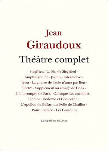 Théâtre complet - Jean Giraudoux (2022)