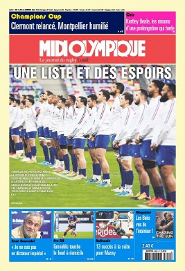 Midi Olympique Rouge du lundi 17 janvier 2022