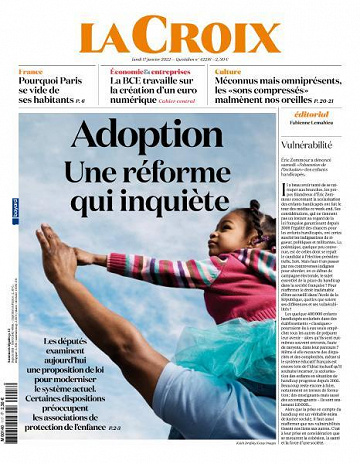 La Croix - 17 Janvier 2022