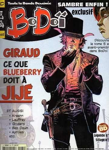 BoDoï - 65. Giraud, ce que Blueberry doit à Jijé