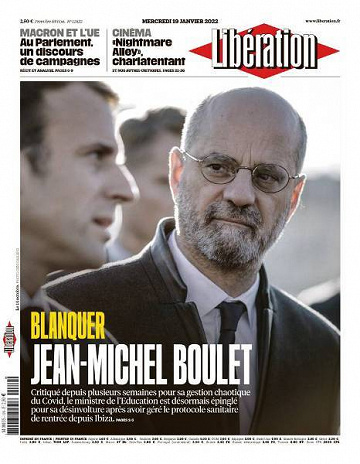 Libération du Mercredi 19 Janvier 2022