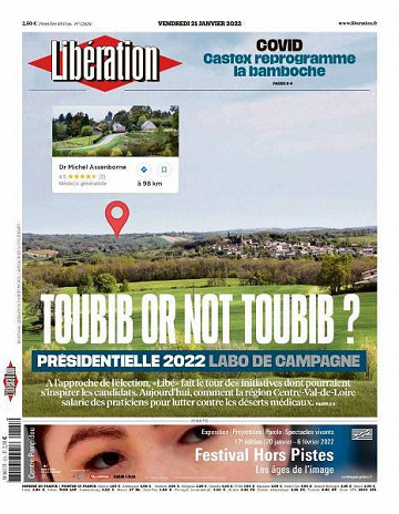 Libération du Vendredi 21 Janvier 2022