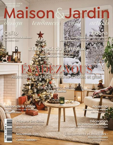 Maison & Jardin actuels N°65 - Fin d'année 2021