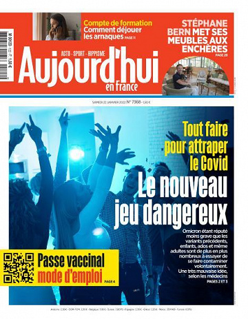Aujourd’hui en France - 22 Janvier 2022