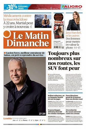 Le Matin Dimanche - 23 Janvier 2022