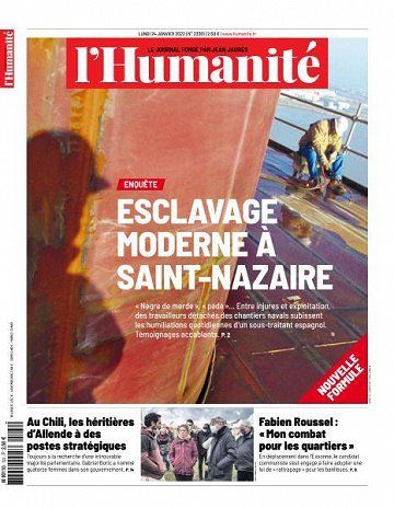 L’Humanite - 24 Janvier 2022