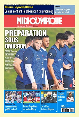 Midi olympique rouge du 24 au 30 janvier 2022