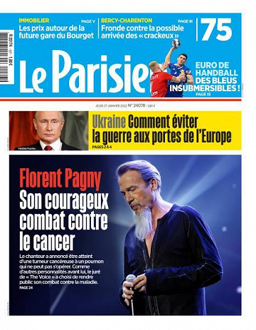 Le Parisien du Jeudi 27 Janvier 2022
