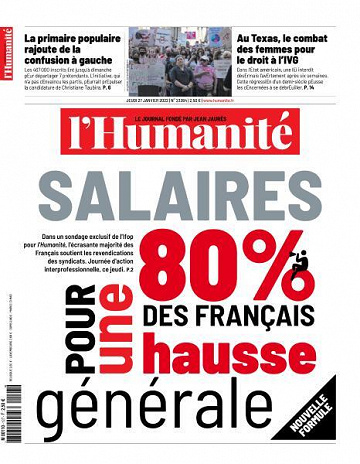 L’Humanite - 27 Janvier 2022