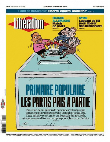 Libération du Vendredi 28 Janvier 2022
